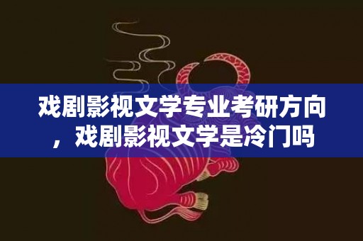戏剧影视文学专业考研方向，戏剧影视文学是冷门吗