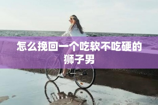 怎么挽回一个吃软不吃硬的狮子男