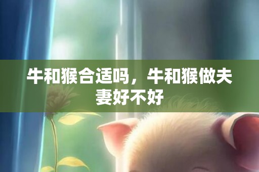 牛和猴合适吗，牛和猴做夫妻好不好