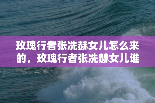 玫瑰行者张冼赫女儿怎么来的，玫瑰行者张冼赫女儿谁演的