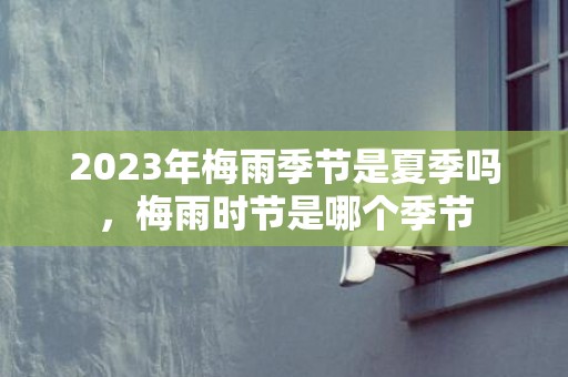 2023年梅雨季节是夏季吗，梅雨时节是哪个季节