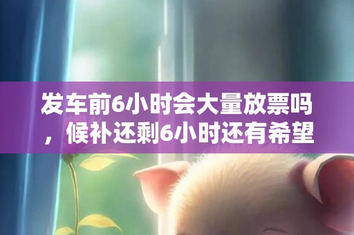 发车前6小时会大量放票吗，候补还剩6小时还有希望吗
