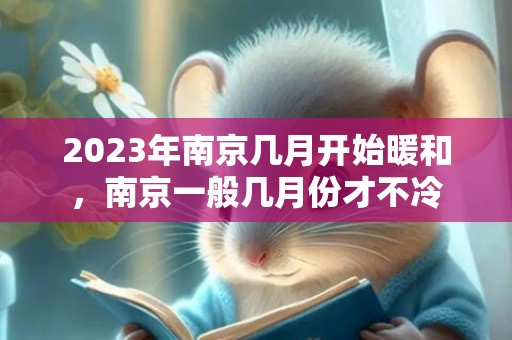 2023年南京几月开始暖和，南京一般几月份才不冷