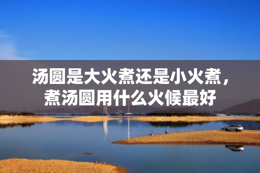 汤圆是大火煮还是小火煮，煮汤圆用什么火候最好
