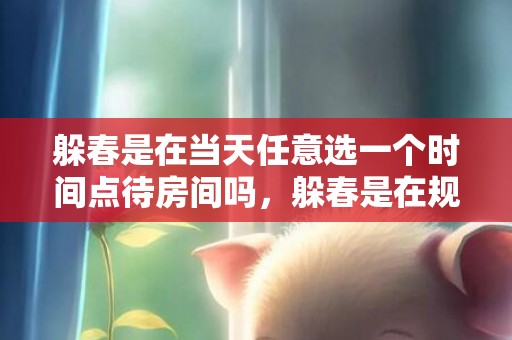 躲春是在当天任意选一个时间点待房间吗，躲春是在规定时间内吗