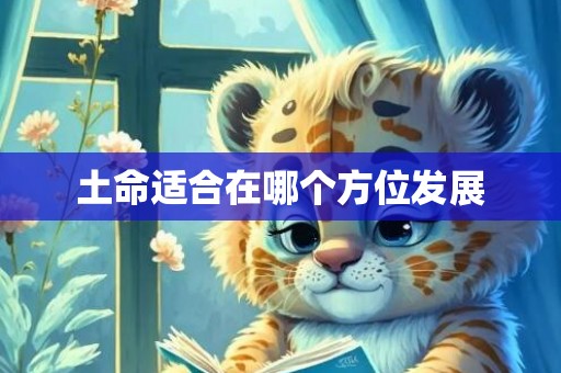 土命适合在哪个方位发展