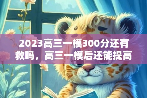 2023高三一模300分还有救吗，高三一模后还能提高成绩吗