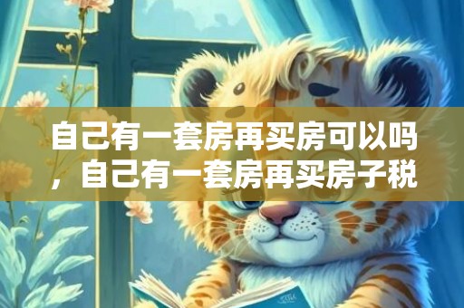 自己有一套房再买房可以吗，自己有一套房再买房子税高吗