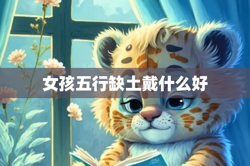 女孩五行缺土戴什么好