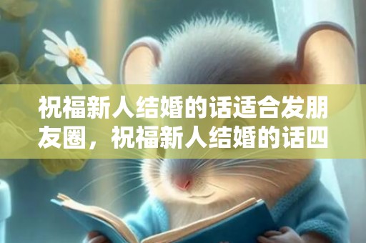 祝福新人结婚的话适合发朋友圈，祝福新人结婚的话四字成语数字