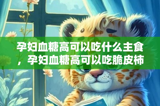 孕妇血糖高可以吃什么主食，孕妇血糖高可以吃脆皮柿子吗，哪些人不宜吃柿子