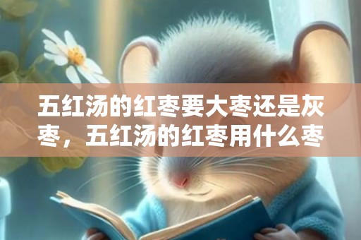 五红汤的红枣要大枣还是灰枣，五红汤的红枣用什么枣好