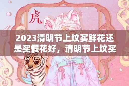 2023清明节上坟买鲜花还是买假花好，清明节上坟买鲜花买多少合适