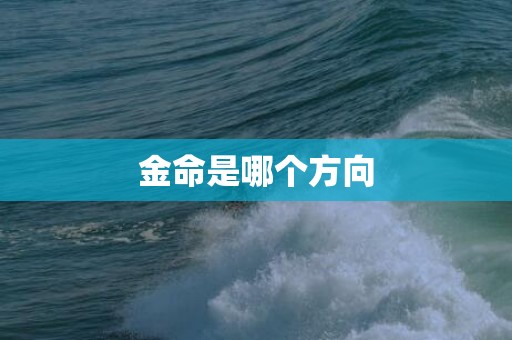 金命是哪个方向
