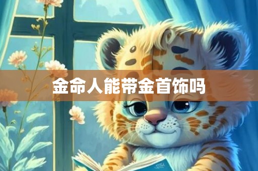 金命人能带金首饰吗