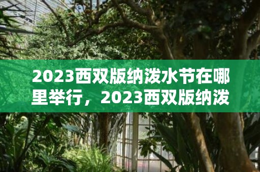 2023西双版纳泼水节在哪里举行，2023西双版纳泼水节在哪个广场过