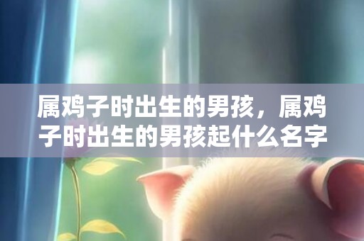 属鸡子时出生的男孩，属鸡子时出生的男孩起什么名字好，禁用什么字