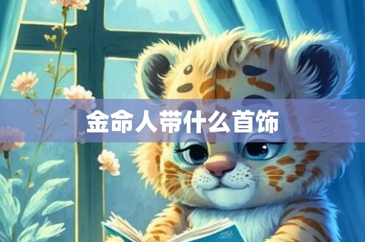 金命人带什么首饰