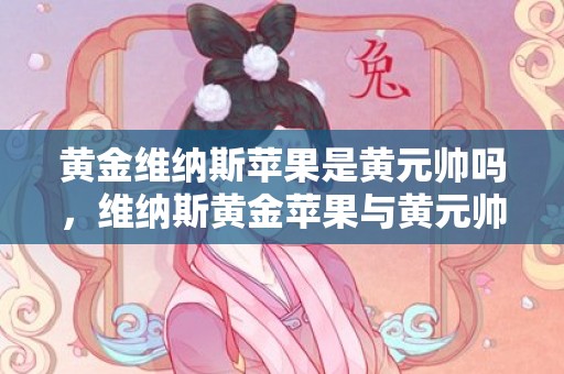 黄金维纳斯苹果是黄元帅吗，维纳斯黄金苹果与黄元帅区别