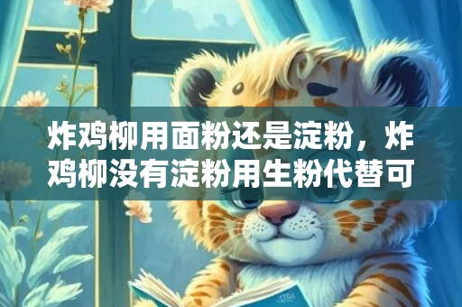 炸鸡柳用面粉还是淀粉，炸鸡柳没有淀粉用生粉代替可以吗