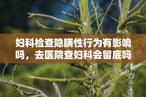 妇科检查隐瞒性行为有影响吗，去医院查妇科会留底吗