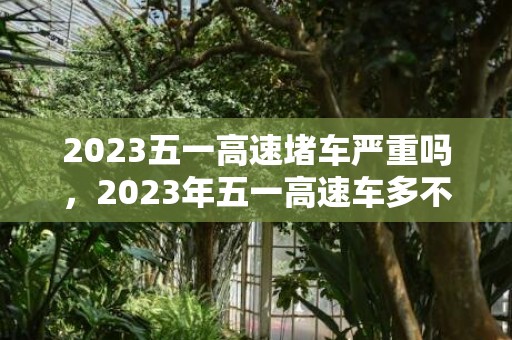 2023五一高速堵车严重吗，2023年五一高速车多不多