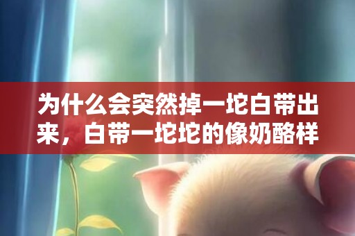 为什么会突然掉一坨白带出来，白带一坨坨的像奶酪样怎么办