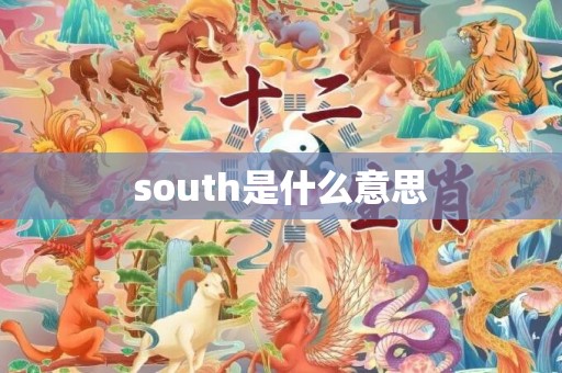 south是什么意思