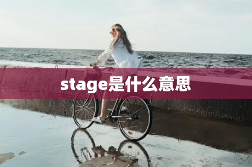 stage是什么意思