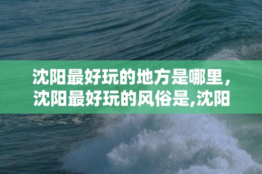 沈阳最好玩的地方是哪里，沈阳最好玩的风俗是,沈阳的风俗