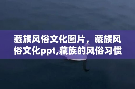 藏族风俗文化图片，藏族风俗文化ppt,藏族的风俗习惯
