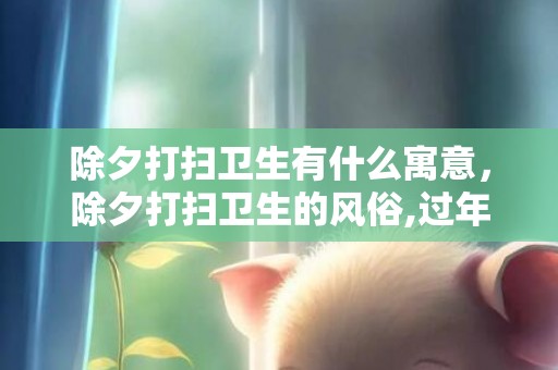 除夕打扫卫生有什么寓意，除夕打扫卫生的风俗,过年大扫除有什么含义