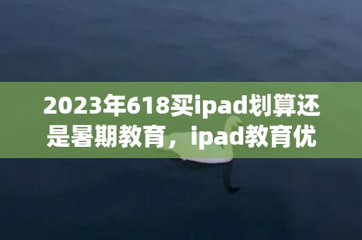 2023年618买ipad划算还是暑期教育，ipad教育优惠和618可以叠加吗