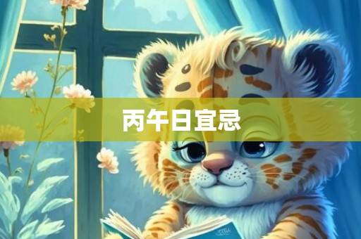 丙午日宜忌