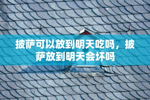 披萨可以放到明天吃吗，披萨放到明天会坏吗
