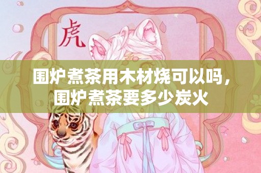 围炉煮茶用木材烧可以吗，围炉煮茶要多少炭火