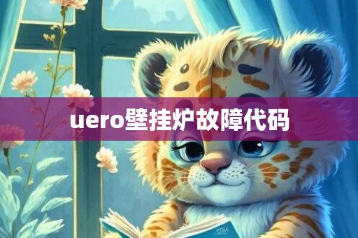 uero壁挂炉故障代码