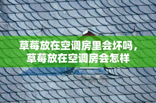 草莓放在空调房里会坏吗，草莓放在空调房会怎样