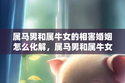 属马男和属牛女的相害婚姻怎么化解，属马男和属牛女的婚姻怎么样合吗