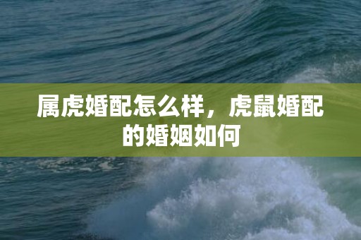 属虎婚配怎么样，虎鼠婚配的婚姻如何