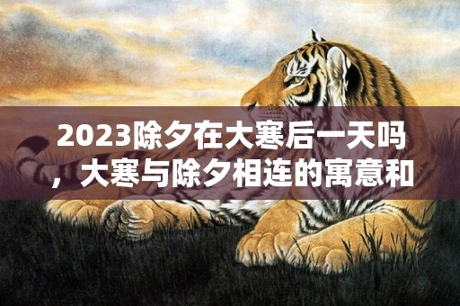 2023除夕在大寒后一天吗，大寒与除夕相连的寓意和象征