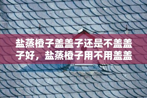 盐蒸橙子盖盖子还是不盖盖子好，盐蒸橙子用不用盖盖子