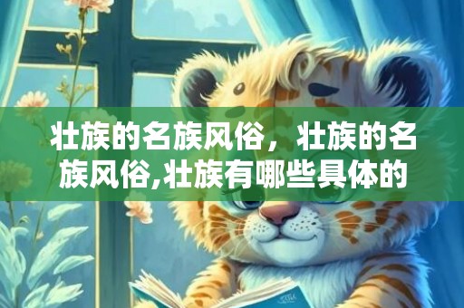 壮族的名族风俗，壮族的名族风俗,壮族有哪些具体的民俗活动