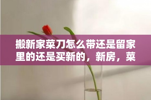搬新家菜刀怎么带还是留家里的还是买新的，新房，菜刀，风俗,为什么大年初一不能动刀？