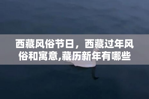 西藏风俗节日，西藏过年风俗和寓意,藏历新年有哪些风俗习惯？