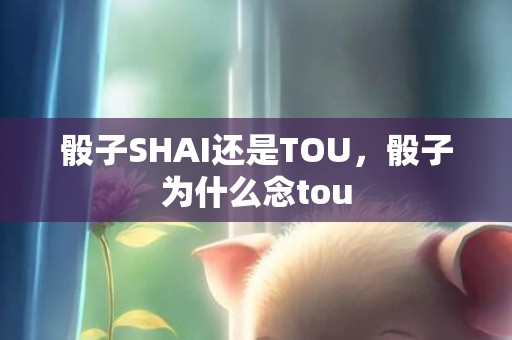 骰子SHAI还是TOU，骰子为什么念tou