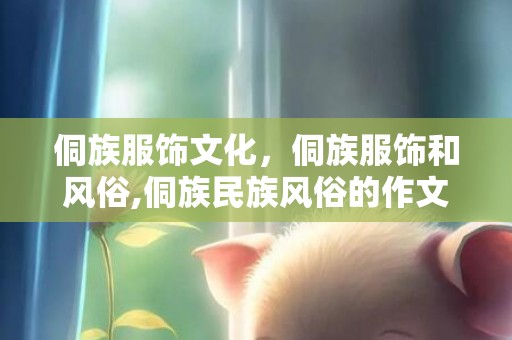 侗族服饰文化，侗族服饰和风俗,侗族民族风俗的作文，！