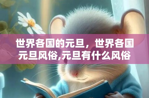 世界各国的元旦，世界各国元旦风俗,元旦有什么风俗活动？