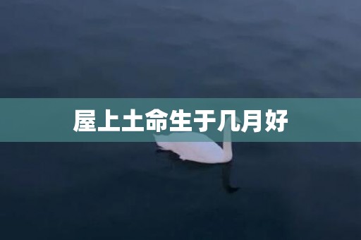屋上土命生于几月好