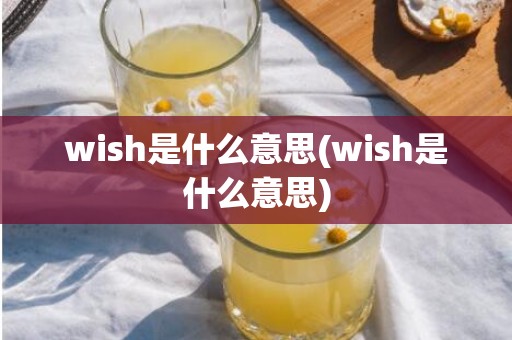 wish是什么意思(wish是什么意思)